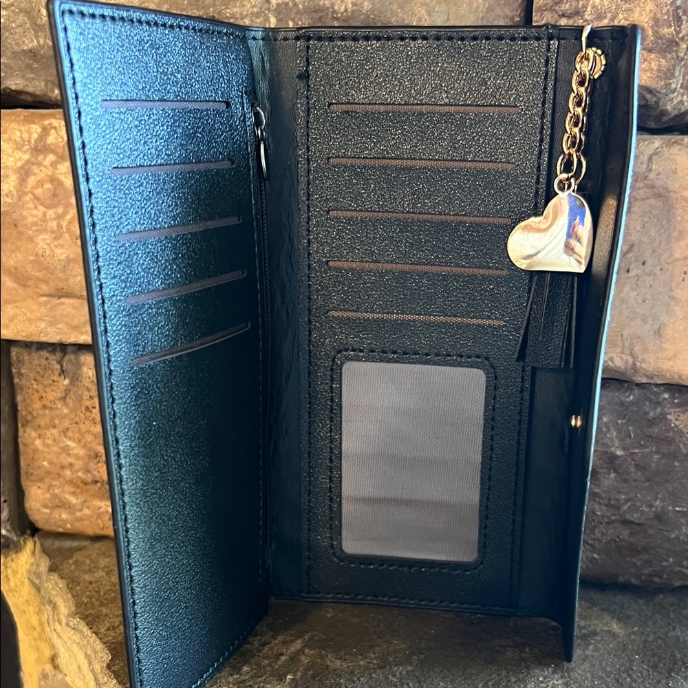 Black and White Zebra Print Wallet - Picture 4 of 5